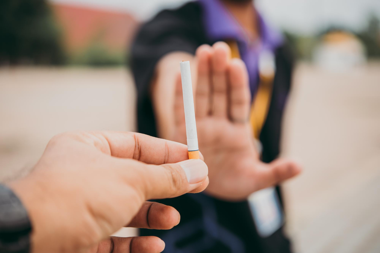 Imagem destacada do Fumaça não é liberdade - malefícios do vape e do cigarro na juventude